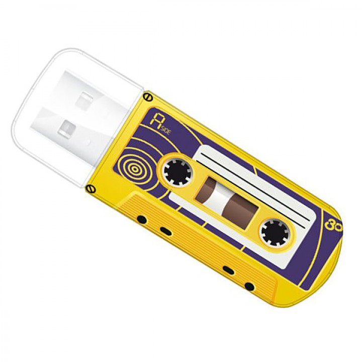Флеш-накопитель Verbatim 16Gb USB 2.0 Cassette Edition