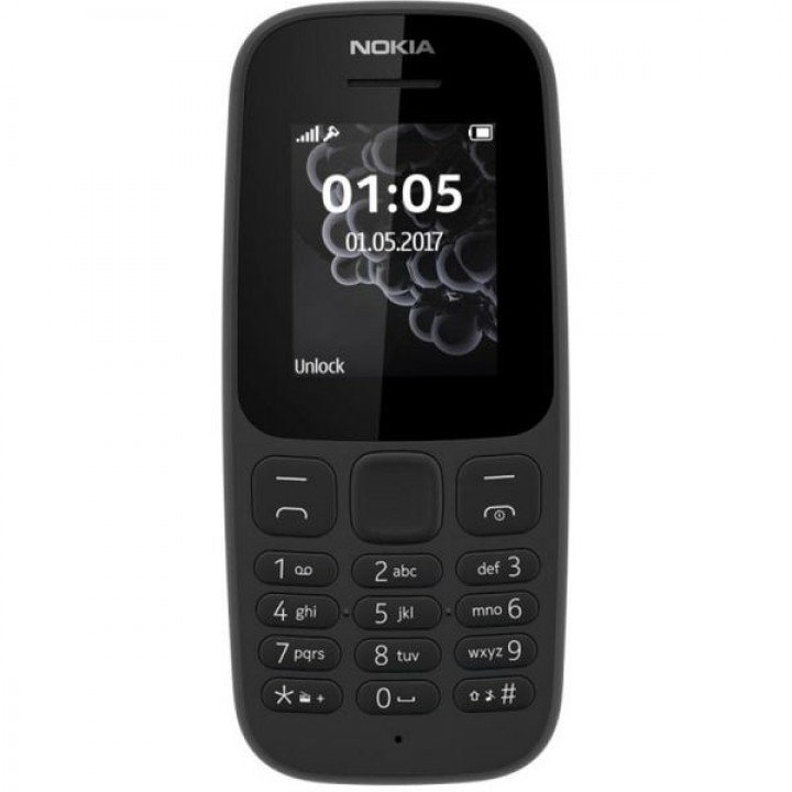 Мобильный телефон Nokia 105 (2019) Single SIM (черный)