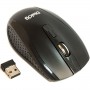 Мышь MROP-01U BLACK Dialog Pointer  2.4GOptical 5 кнопок + ролик прокрутки USB