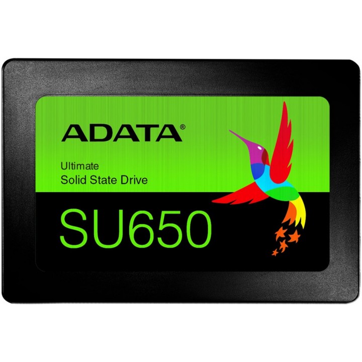 Твердотельный накопитель 256Gb SSD AData Ultimate SU650 ASU650SS-256GT-R, 2.5", (520/450), SATA III