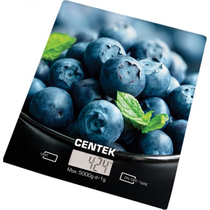 Кухонные весы CENTEK CT-2462 (Голубика)