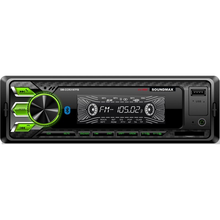 Автомагнитола Soundmax SM-CCR3187FB