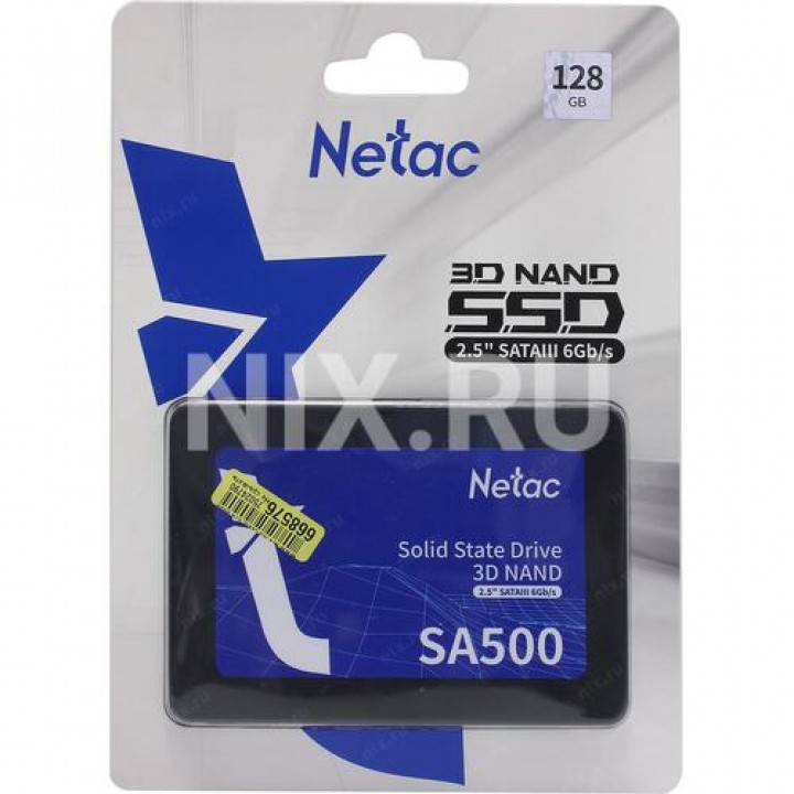 Твердотельный накопитель Netac 128Gb Sata (NT01SA500-128-S3X)