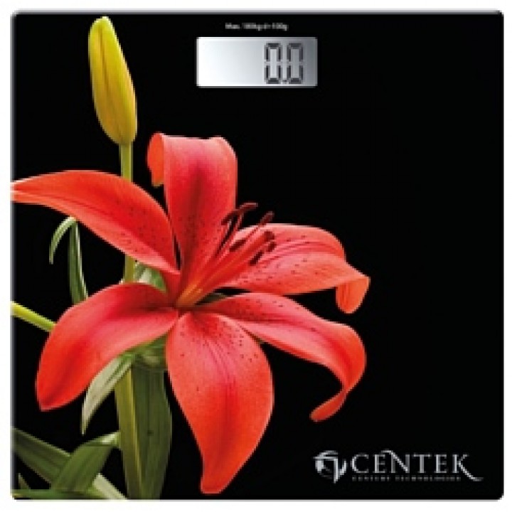 Весы напольные Centek CT-2416 (Pink Flower)