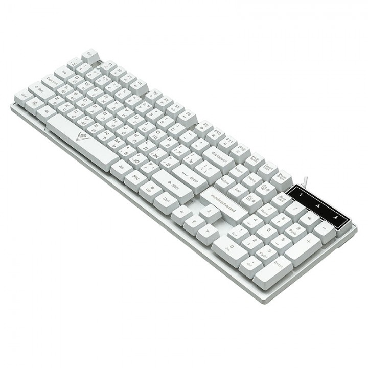 Клавиатура Nakatomi KG-23U WHITE