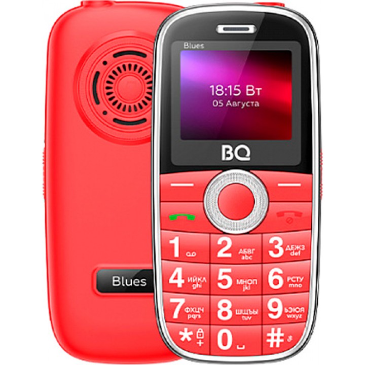 Мобильный телефон BQ 1867 Blues Красный