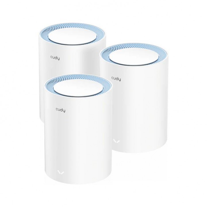 Wi-Fi система Cudy M1200 (1-pack), 2.4/5GHz, 1167Mbps, 1xLAN 100Mbps, WAN