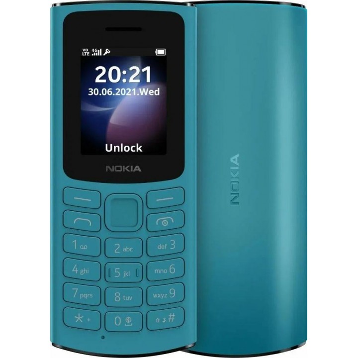 Мобильный телефон Nokia 105  TA-1423 SS EAC+ CHARCOAL