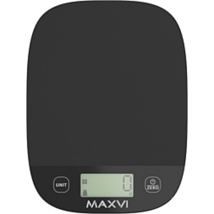 Кухонные весы Maxvi KS101P (черный)