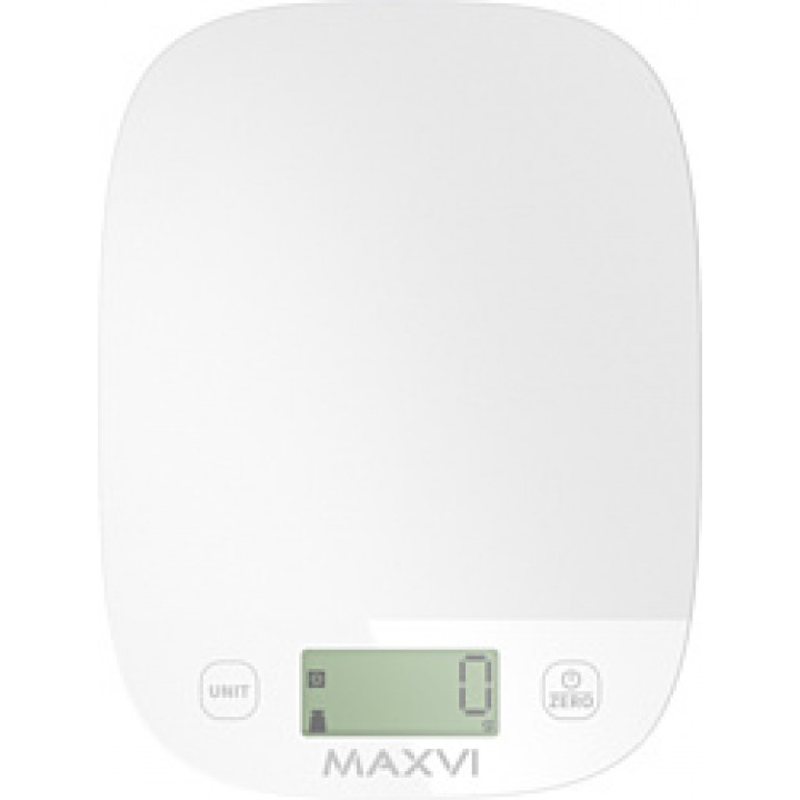 Кухонные весы Maxvi KS101P (белый)