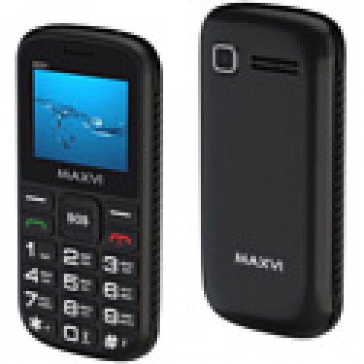 Мобильный телефон Maxvi B201 + ЗУ WC-112  Blue