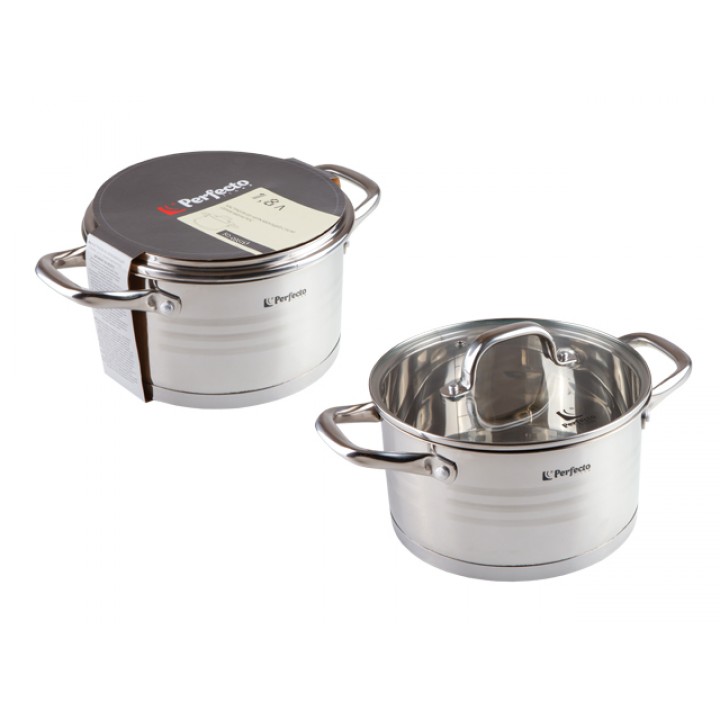 Кастрюля из нерж.стали  MILAGROS, PERFECTO LINEA 1,8