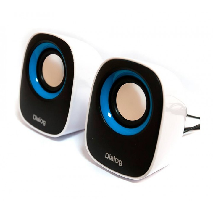 Акустические колонки Dialog AC-06UP black-white