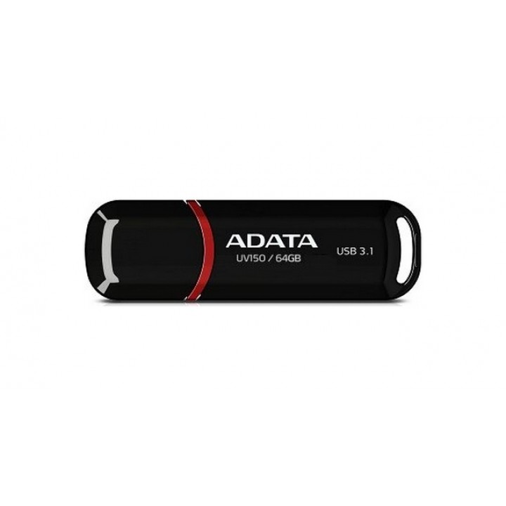 USB 3.0 флэш-накопитель DASH DRIVE UV150 64GB black ADATA