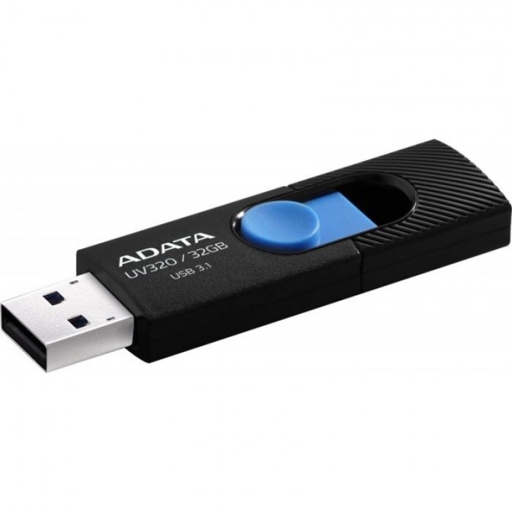 USB 3.0 флэш-накопитель DASH DRIVE UV320 32GB черный синий ADATA